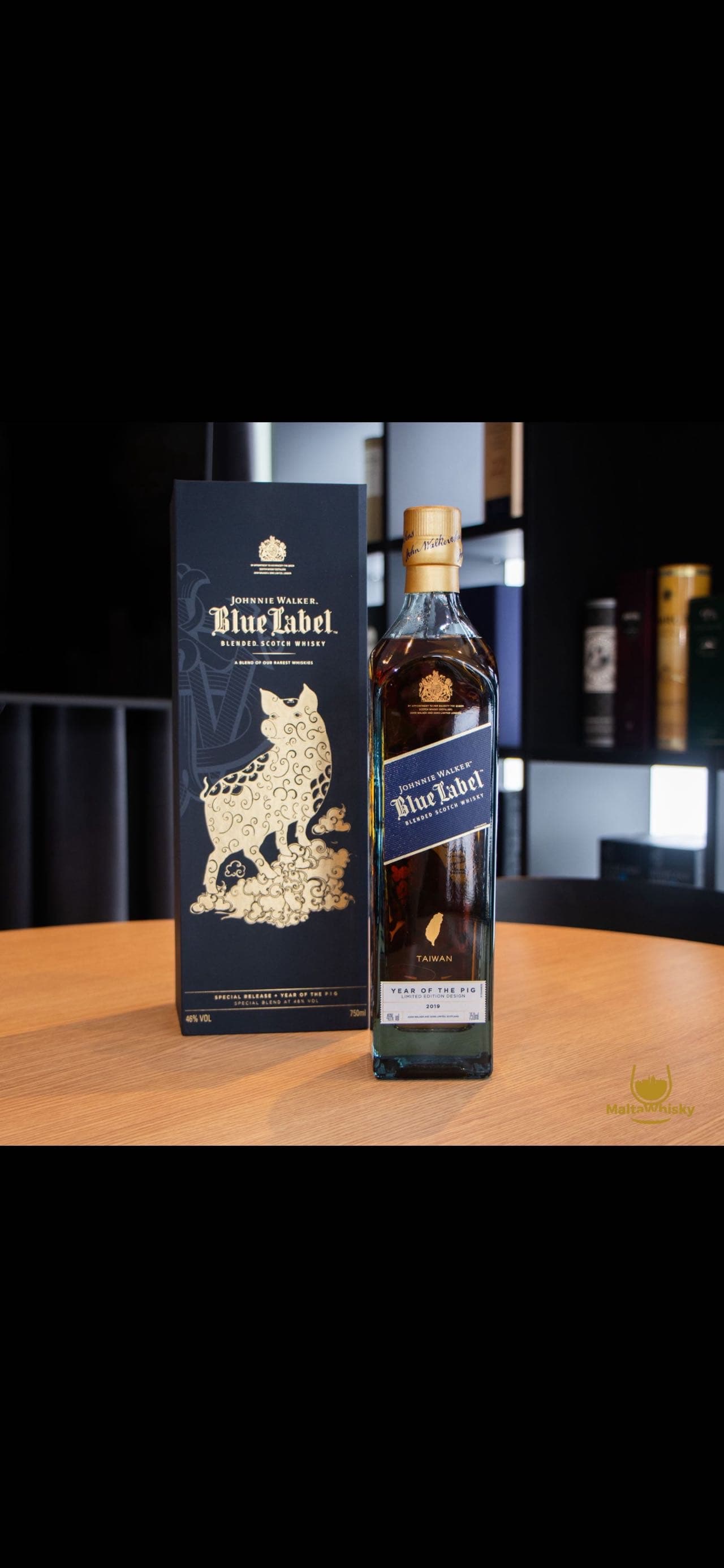 Blue label 猪年生肖版