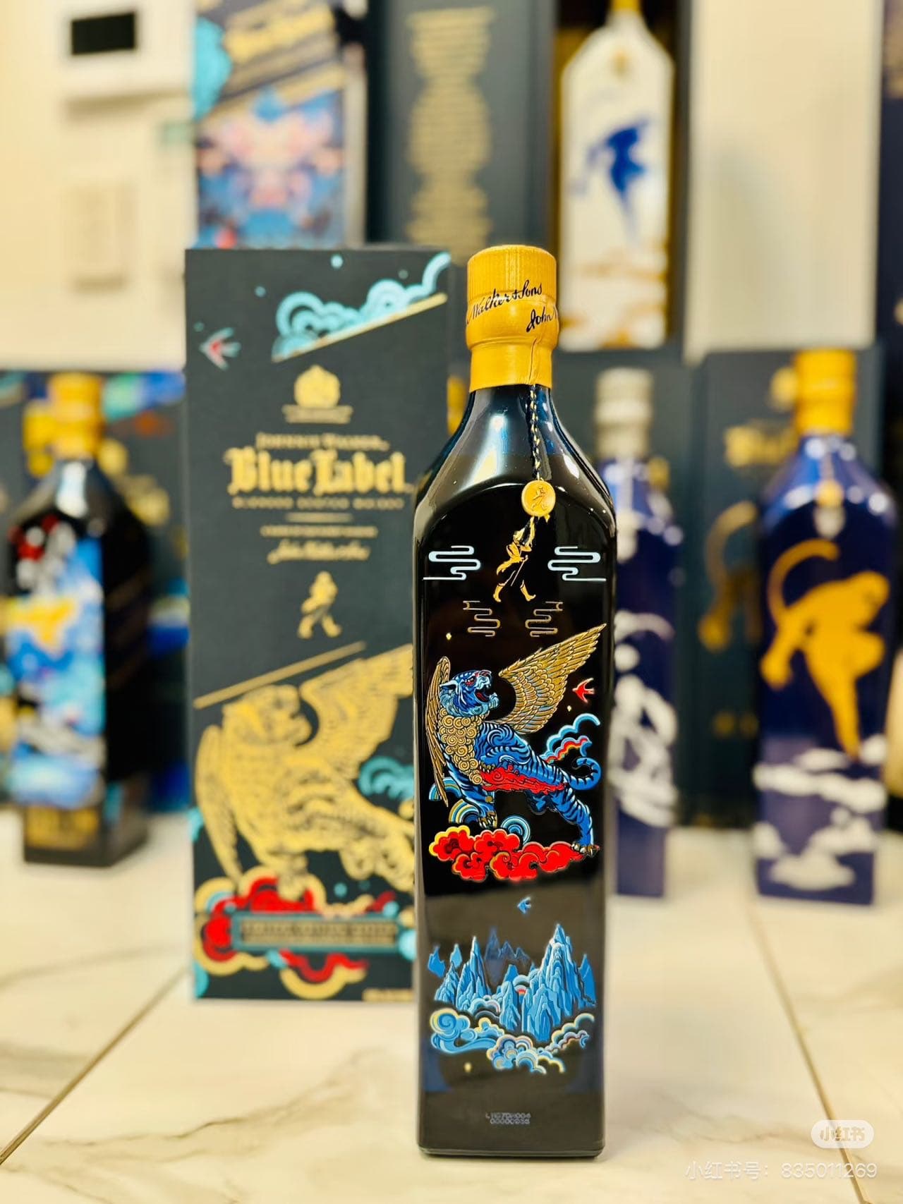 Blue label 虎年