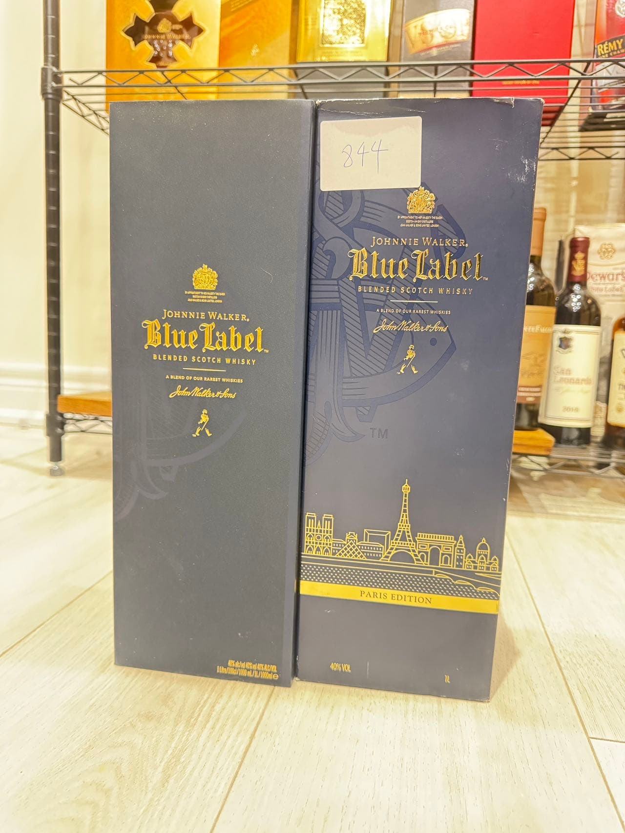 Blue label 埃菲尔铁塔限量版